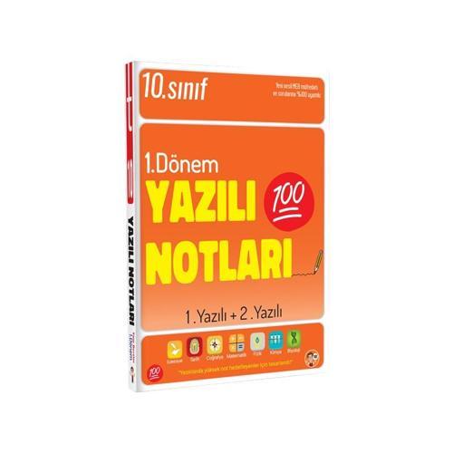 Tonguç Yayınları 10. Sınıf Yazılı Notları 1. Dönem 1 Ve 2. Yazılı