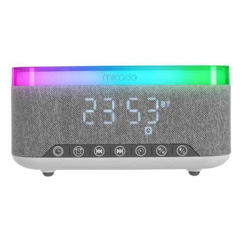 Mıkado Md-w8, 10w, Taşınabilir, Usb/type-c/bt/tf, Rgb Işıklı, 1200mah, 15w Kablosuz Şarj, Gece Lamba