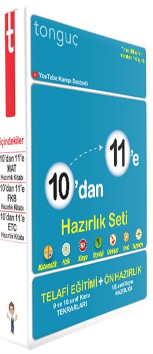 Tonguç Yayınları 10'dan 11'e Hazırlık Seti