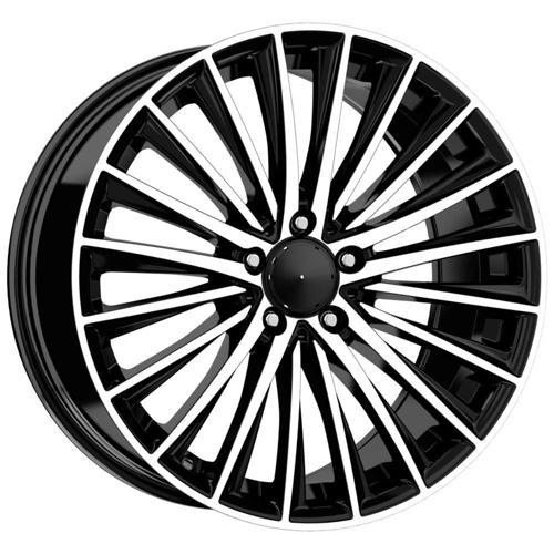 DY988-2 9.0X18 5X112 ET43 CB:66.6 S BLACK DIAMOND