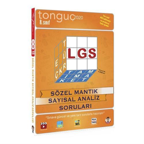 Tonguç Yayınları 2020 Lgs 8. Sınıf Sözel Mantık Sayısal Analiz Soruları