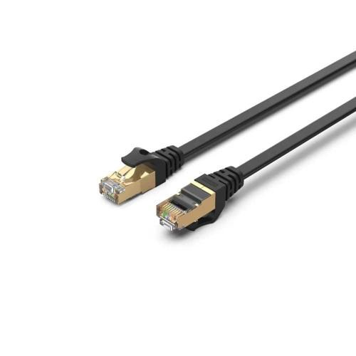 Unıtek Cat7 Patch Kablo 10mt Flat 10gbps (c1897bk-10m)