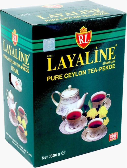 LAYALINA TEA Royal Layaline 800 Gr Seylan Çayı