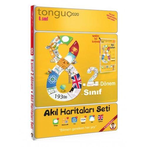 Tonguç Yayınları 8. Sınıf 2. Dönem Akıl Haritaları Seti