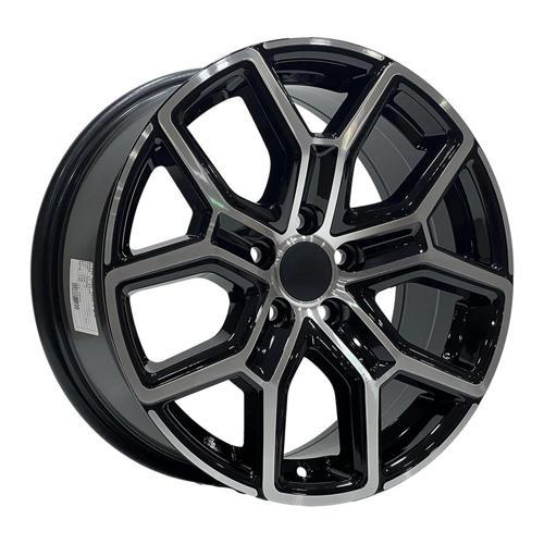 7 X 16 DY-946 4X100 ET39 67.1 BLACK MACHINED XL