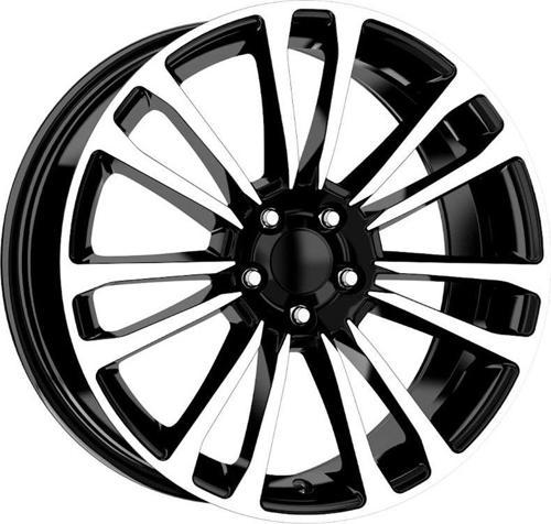 7 X 16 DY-956 5X98 ET39 58.1 BLACK MACHINED XL