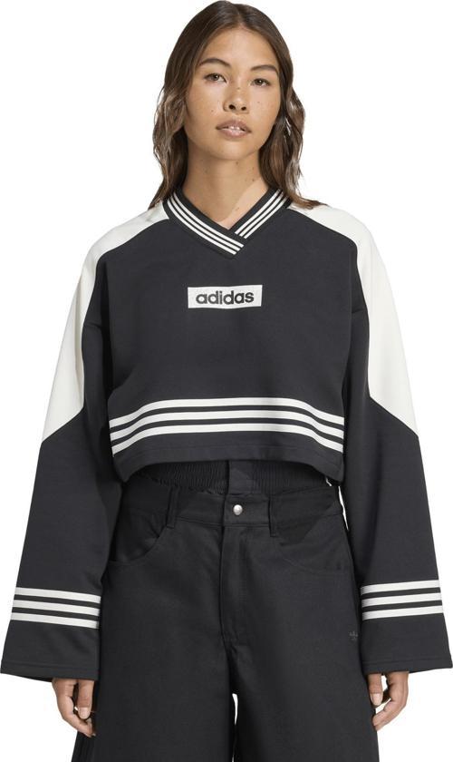 JW7273-K adidas Crew Sweatshırt Kadın Sweatshirt Siyah