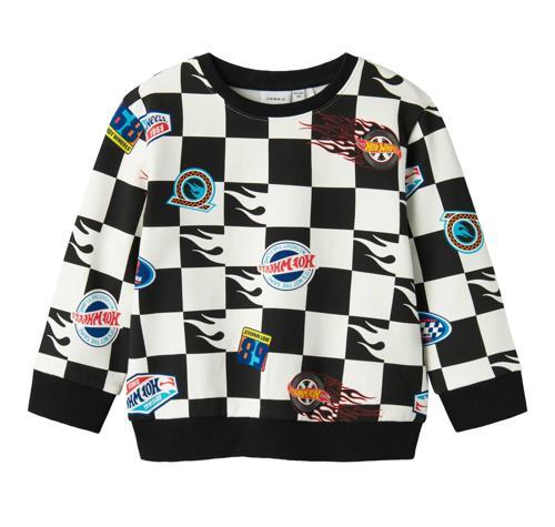 I13238364-BLACK Name It Nmmdrewy Hotwheels Nreg Swe Bru Sky &Ccedil;ocuk Sweatshirt Siyah