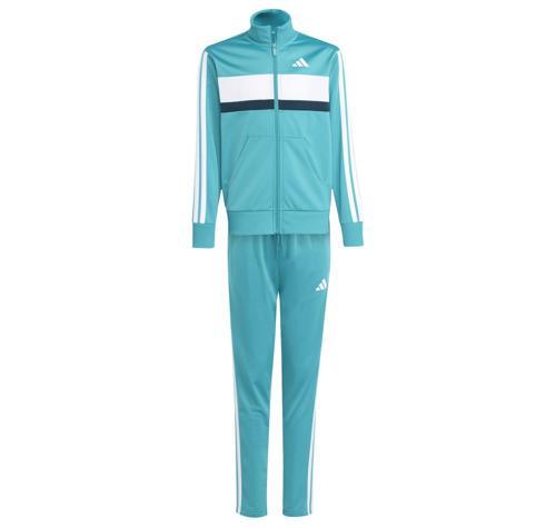 JN2245-C adidas J 3S Tıberıo Ts &Ccedil;ocuk Eşofman Takımı Yeşil