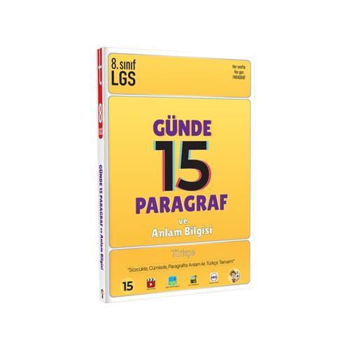 Tonguç Yayınları 8. Sınıf Lgs Günde 15 Paragraf Ve Anlam Bilgisi