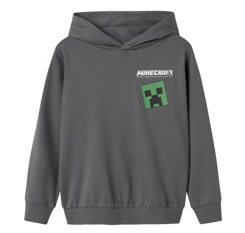 I13238540-LAVA SMOKE Name It Nkmjacot Mınecraft Nreg Swe Wh Unb Bfu &Ccedil;ocuk Sweatshirt Gri