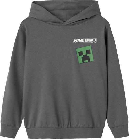 I13238540-LAVA SMOKE Name It Nkmjacot Mınecraft Nreg Swe Wh Unb Bfu &Ccedil;ocuk Sweatshirt Gri