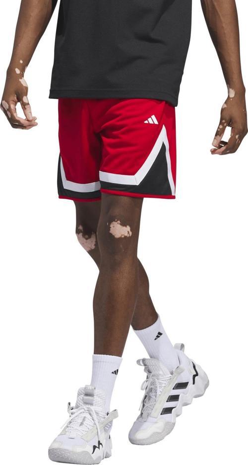 IY2122-E adidas Pro Block Short Erkek Basketbol Şortu Kırmızı