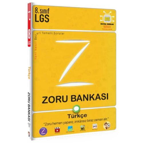 Tonguç Yayınları 8. Sınıf Türkçe Zoru Bankası