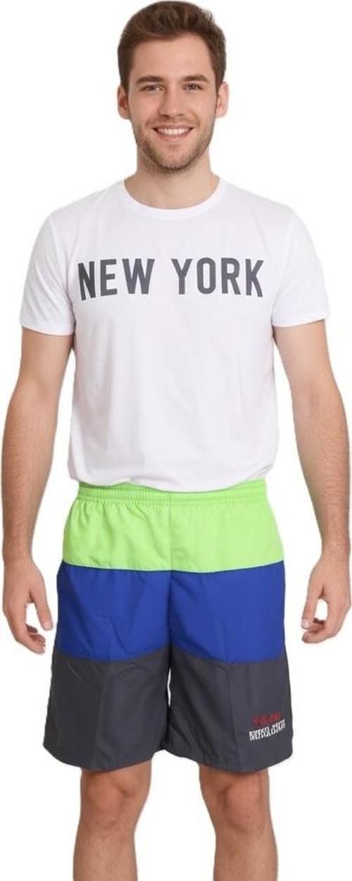 Erkek Deniz Şortu Beli Lastikli ve Bağcıklı Cepli File Astarlı Su Tutmayan OPEDS26STNMOD32