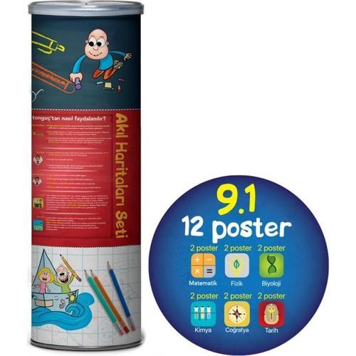 Tonguç Yayınları 9.1 Akıl Haritaları Seti
