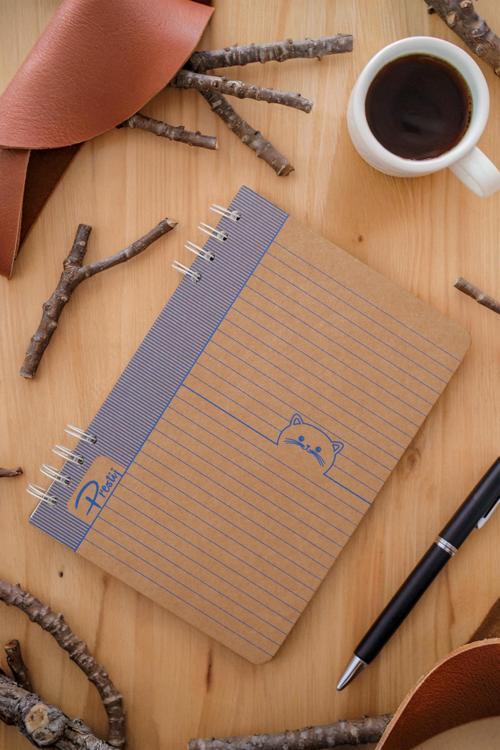 Kitty Kraft Çizgili Defter