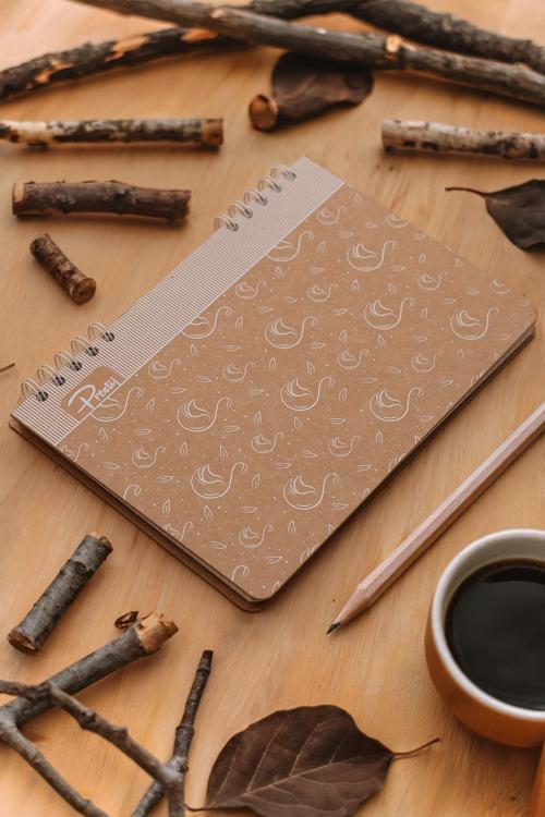Swan Kraft Kareli Defter 17x24