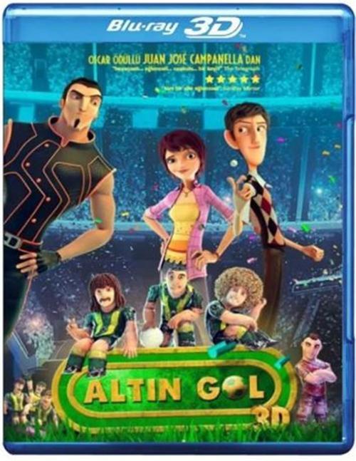Altın Gol 3D - Metegol 3D ( Türkçe Dublaj ) ( Ambalajında - Sıfır ) 3D Blu-Ray Disc