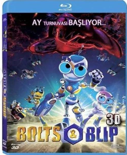 Ay Turnuvası Başlıyor 3D - Bolts And Blip 3D ( Türkçe Dublaj ) ( Ambalajında - Sıfır ) 3D Blu-Ray Disc