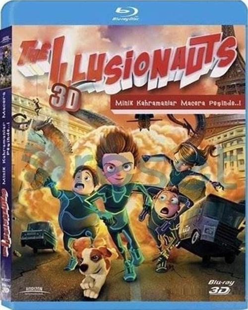 Minik Kahramanlar Macera Peşinde 3D - The Illusionatus 3D ( Türkçe Dublaj ) ( Ambalajında - Sıfır ) 3D Blu-Ray Disc