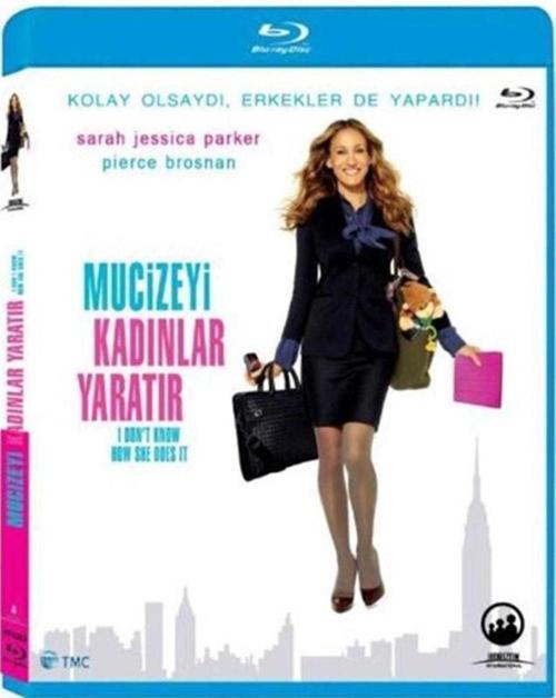 Mucizeyi Kadınlar Yaratır - I Don’t Know How She Does It ( Türkçe Dublaj ) ( Ambalajında - Sıfır ) Blu-Ray Disc