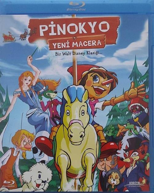 Pinokyo Yeni Macera ( Türkçe Dublaj ) ( Ambalajında - Sıfır ) Blu-Ray Disc