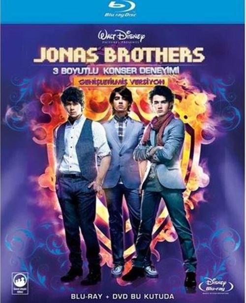 Jonas Brothers 3D Konser Deneyimi ( Türkçe Altyazı ) ( Ambalajında - Sıfır ) 2 Disk - 3D Blu-Ray Disc + DVD