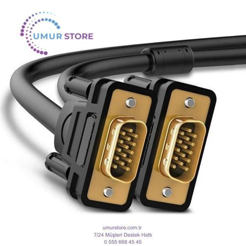15 Pin VGA To VGA Görüntü Aktarma Kablosu 8 Metre