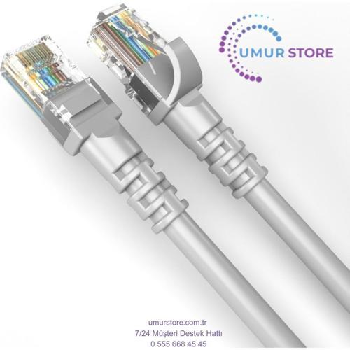 20 Metre Cat6 Network-Ağ-Ethernet Kablosu Gri
