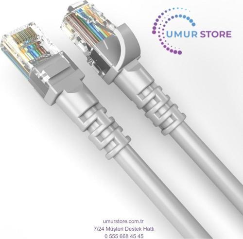 20 Metre Cat6 Network-Ağ-Ethernet Kablosu Gri