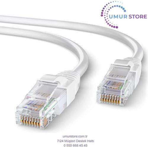 30CM Kısa Cat6 Fabrikasyon Ethernet Lan Ağ Network Patch Kablo