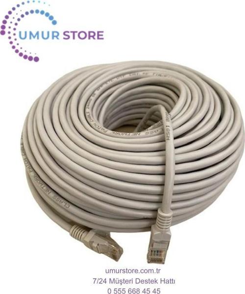 35 M Cat6 Kablosu Ethernet Lan Internet 35 Metre RJ45 Network Kablo