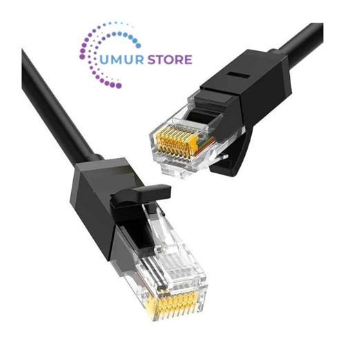 Cat6 Ethernet Kablosu, 15 Metre, Siyah