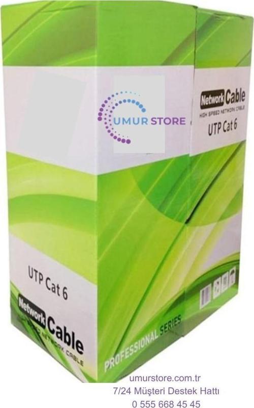 305 Metre x Cat6 23AWG Internet Ethernet Ağ Kablosu Network Internet Kablosu