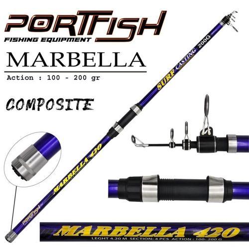 Marbelle Surf 420 cm Olta Kamışı 100-200 gr