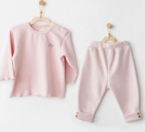 Andywawa 2'li Bebek Takım AC26218 Pembe