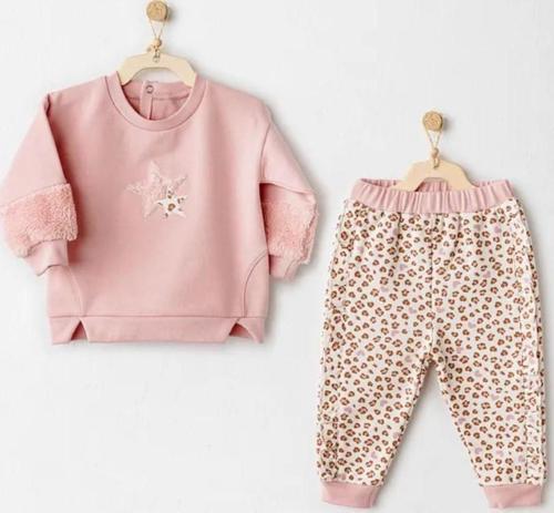 Andywawa 2'li Bebek Takım AC26233 Pembe
