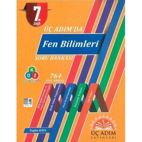 Üç Adım Yayınları 7. Sınıf Üç Adımda Fen Bilimleri Soru Bankası