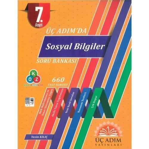 Üç Adım Yayınları 7. Sınıf Üç Adımda Sosyal Bilgiler Soru Bankası