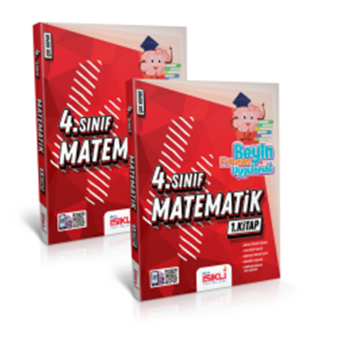 Beyin Fırtınası Uygulamalı 4.Sınıf Matematik Soru Bankası 1.Kitap ve 2.Kitap 2026