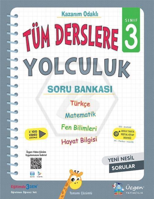 Üçgen Yayınları 3. Sınıf Tüm Derslere Yolculuk 