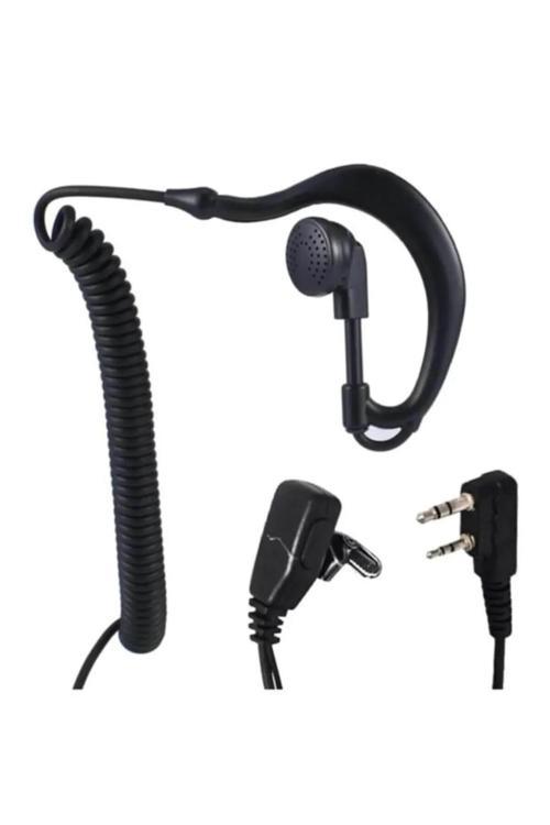 A446 / PMR-446 Uyumlu Spiral Arkalıklı Telsiz Kulaklık
