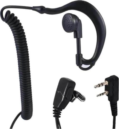 A446 / PMR-446 Uyumlu Spiral Arkalıklı Telsiz Kulaklık