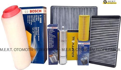 Bmw 5.20D E60 Dizel Filtre Bakım Seti (2005-2010) M47
