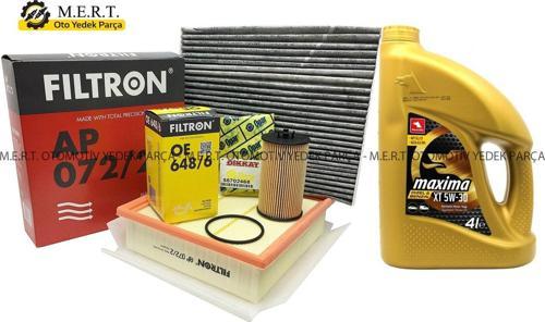 Opel Corsa D 1.2 Ve1.4 Benzinli Yağ Bakım Filtre Seti 2007-2014