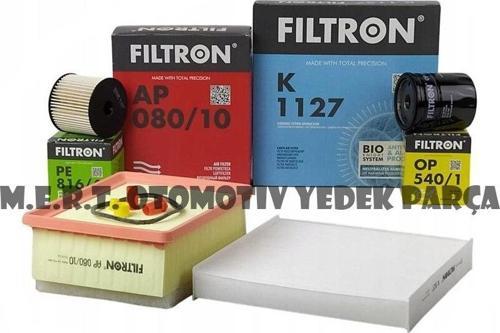 Citroen Berlingo 1.9 Dizel Filtron Filtre Bakım Seti 2003-2008