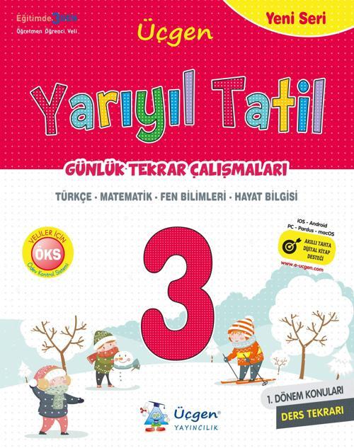Üçgen Yayınları 3. Sınıf Yaz Tatili 12 Haftalık Tekrar + Deneme