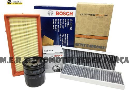 Citroen C-Elysee 1.2 Vti Filtre Bakım Seti Hava-Yağ-Polen