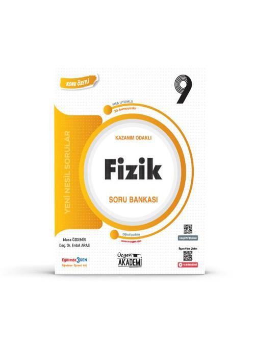 Üçgen Yayınları 9. Sınıf Fizik Konunun Özü Soru Bankası